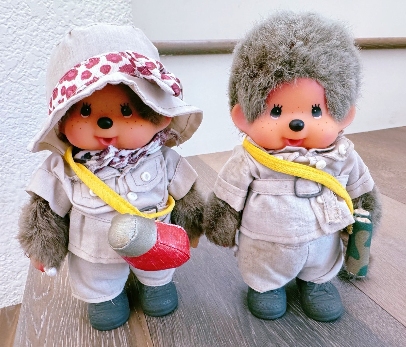 Monchhichi Adventure limited edition vintage doll