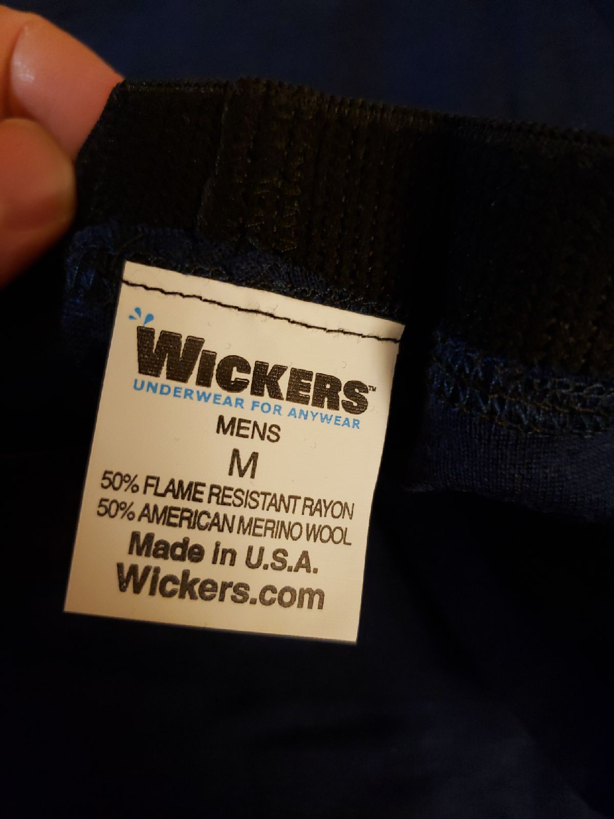 Wickers Flame resistant bottom pants - detail