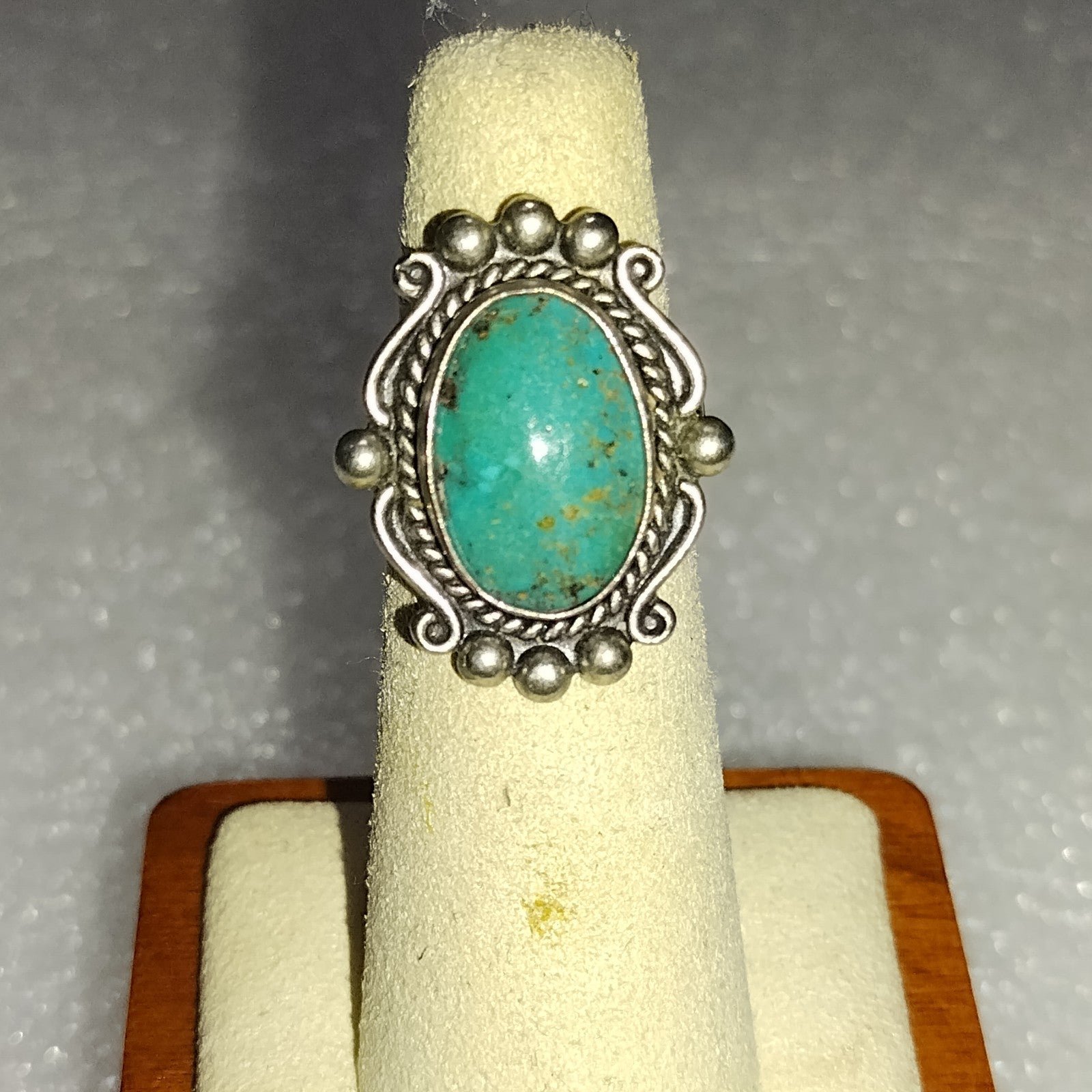 Silver Turquoise Ring