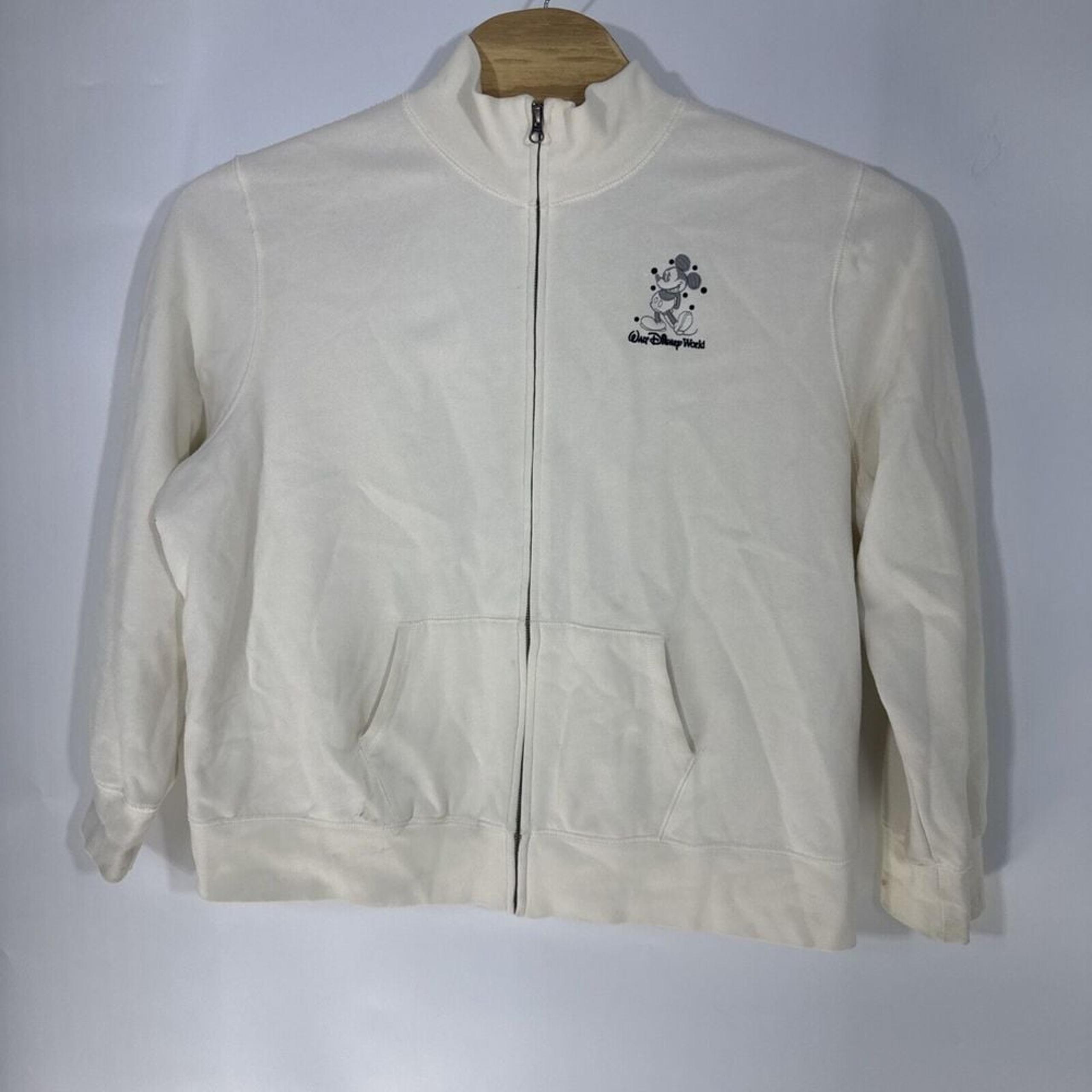 Walt Disney World Women's Full Zip Sweater Graphic Disney  2XL