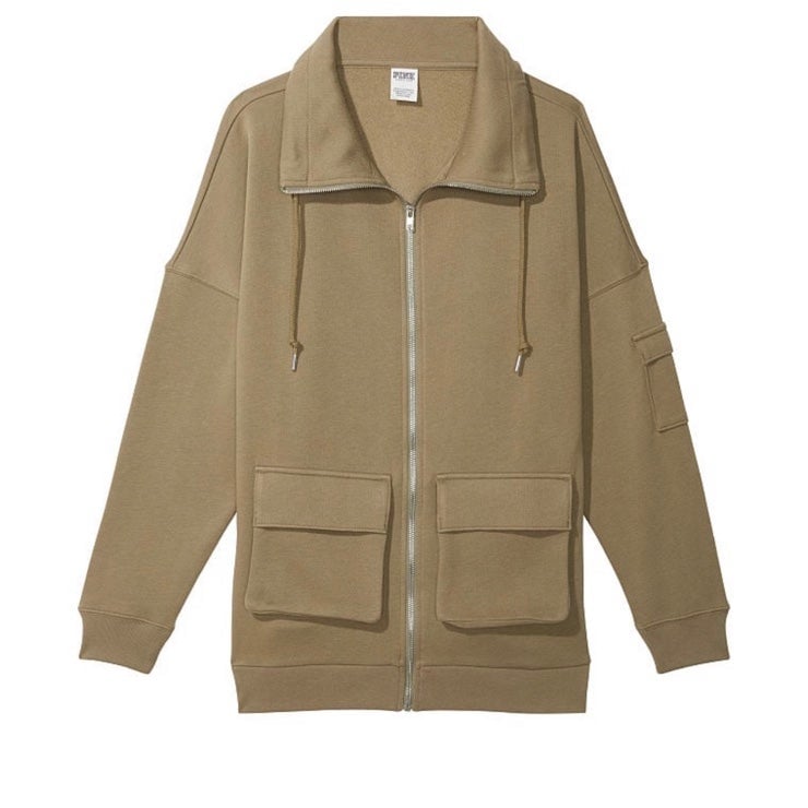 PINK Everyday Fleece Cargo Jacket