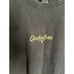 Vintage Quiksilver Pin Up Girl Shirt Crewneck Graphic Hawaiian Black Cotton L