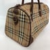 BURBERRY Nova Check Boston Bag Handbag