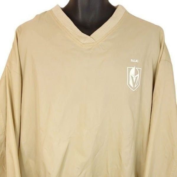 Vegas Golden Knights Windbreaker Jacket Palms Casino NHL Hockey Pullover 2XL NEW