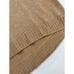 J. Crew Womens XS Cashmere Fold Over Turtleneck Sweater Brown