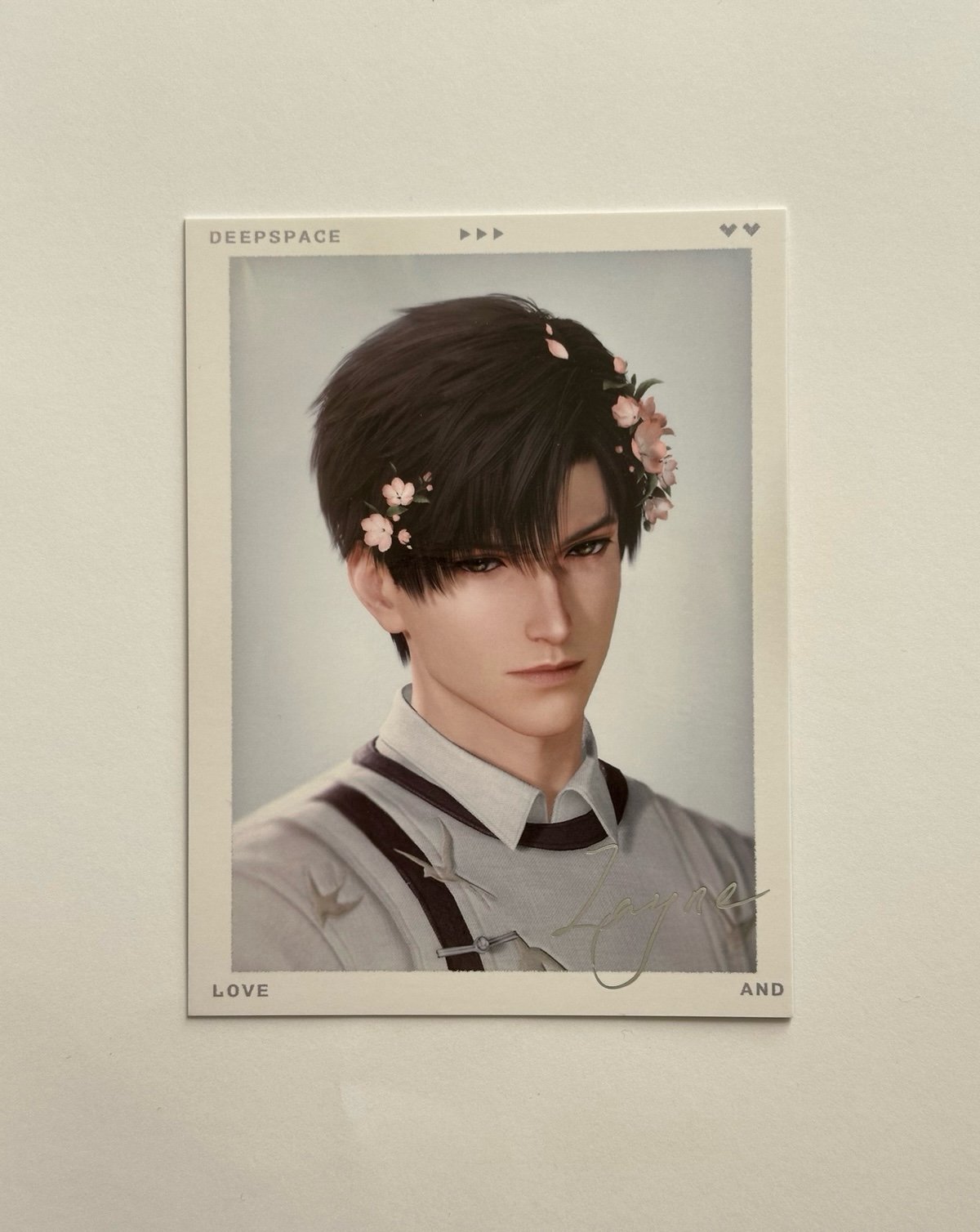 Love And Deepspace Zayne Photo Card Anime Expo 2025 Exclusive