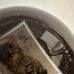 Vintage Recess Dome Paperweight-Crystal Dome Paperweight for Decoupage Decor