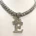 Initial Letter E &12mm 20 Miami Chain