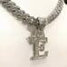 Initial Letter E &12mm 20 Miami Chain