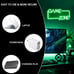 Game Zone Gaming Neon Sign, Boys Gaming Room Decor Light Signs, LED Bright Green