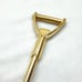 Rare Vintage Standard Oil Building Groundbreaking Gold Tone Shovel Bottle Opener
