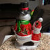 Mark Roberts Glazed Snowmen Candle Holder Figurine