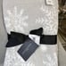 1-NWT MAGASCHONI HOME REVERSIBLE SNOWFLAKES BLANKET