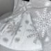 1-NWT MAGASCHONI HOME REVERSIBLE SNOWFLAKES BLANKET