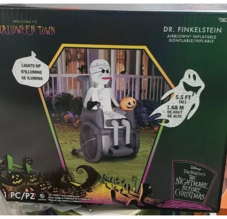 Nightmare before Christmas inflatable-dr finkelstein