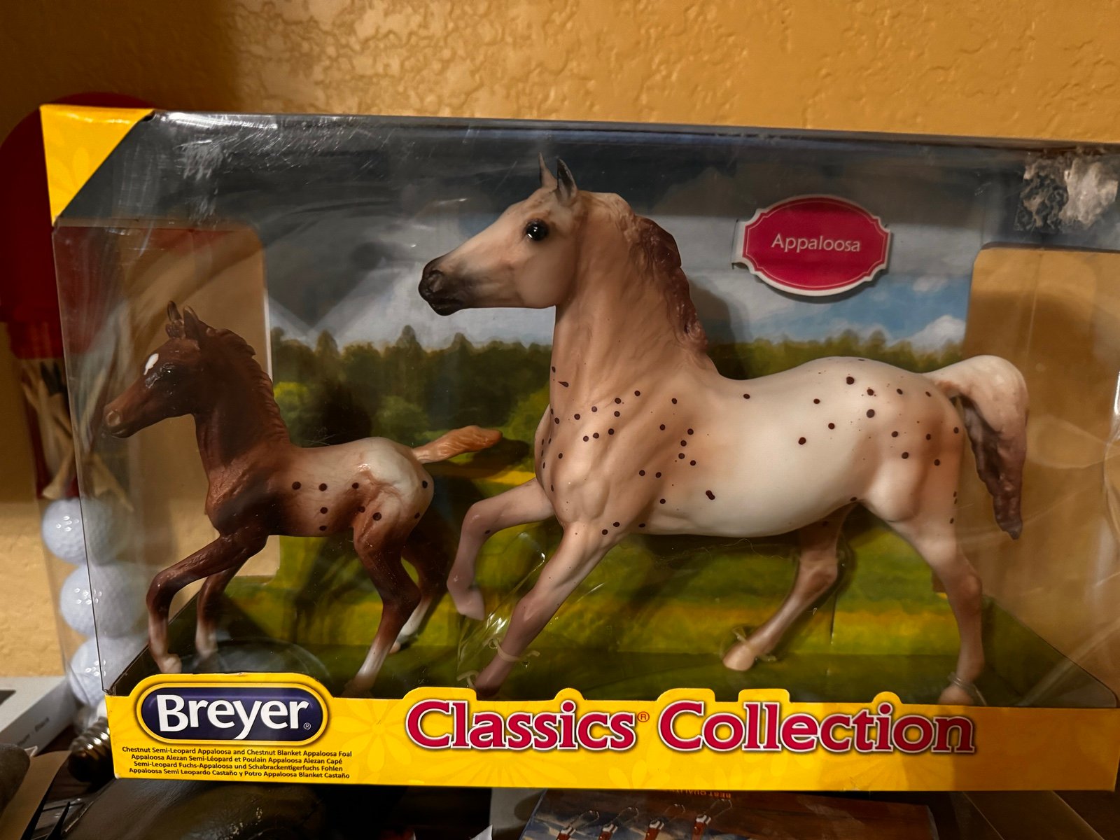 Breyer Classic Appaloosa Mare and Foal (NIB)