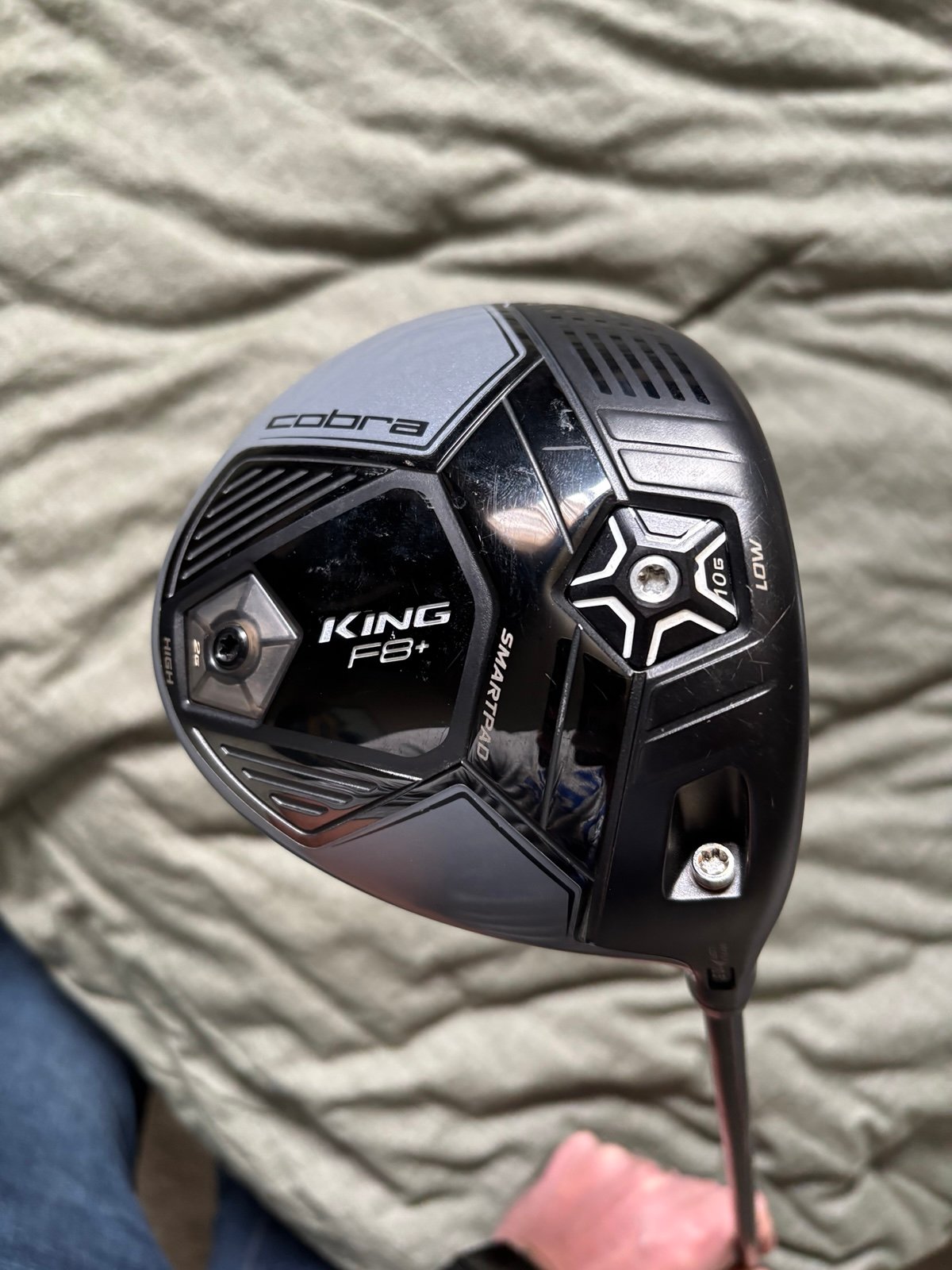 Cobra F8+ golf driver