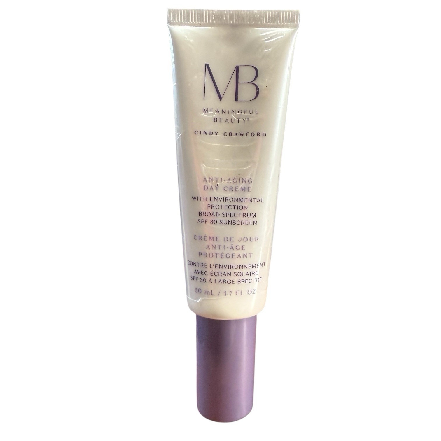 New Meaningful Beauty Anti-Aging Day Crème SPF30 Cindy Crawford Exp. 12/25