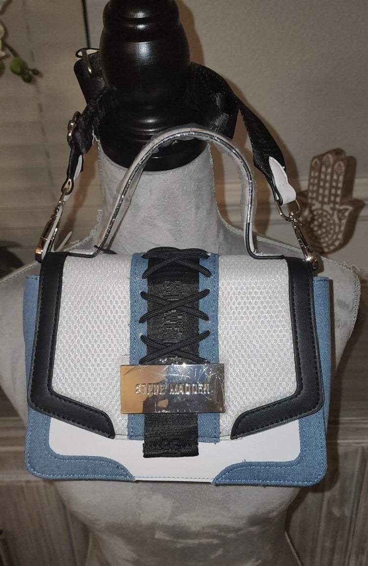 Steve Madden Denim Crossbody Bag