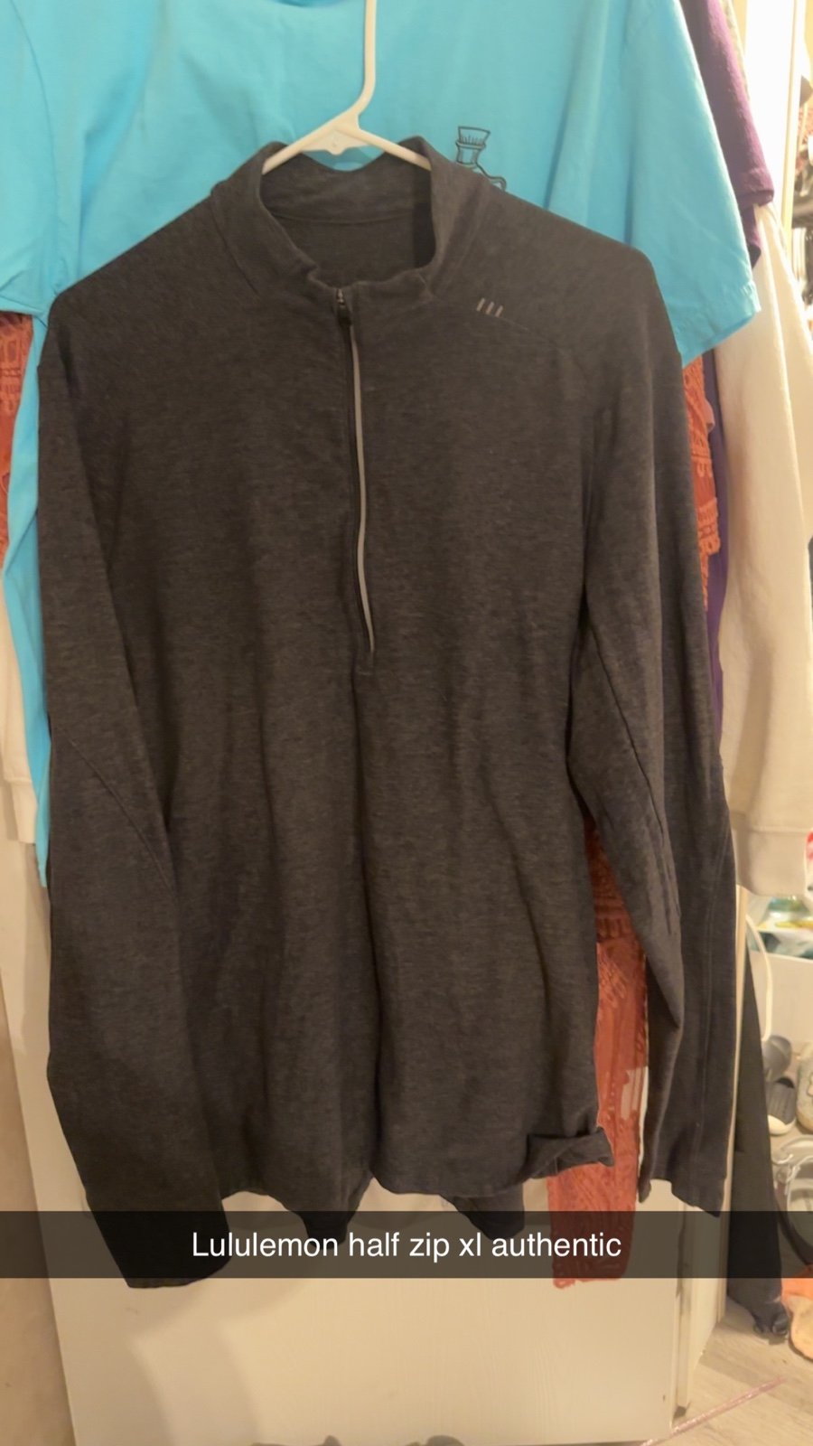 Lululemon surge warm half zip