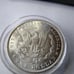 1882 Morgan dollar in uncirculated condition