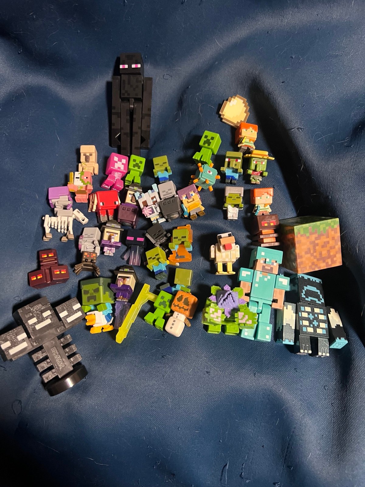 Minecraft minifigure lot