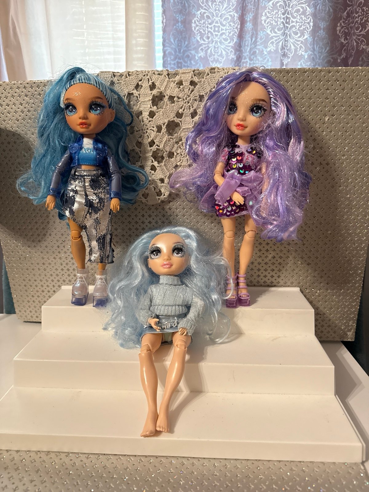 Series 1 Rainbow High Jr Skyler Bradshaw, Violet Willow & Gabriella Icely Doll