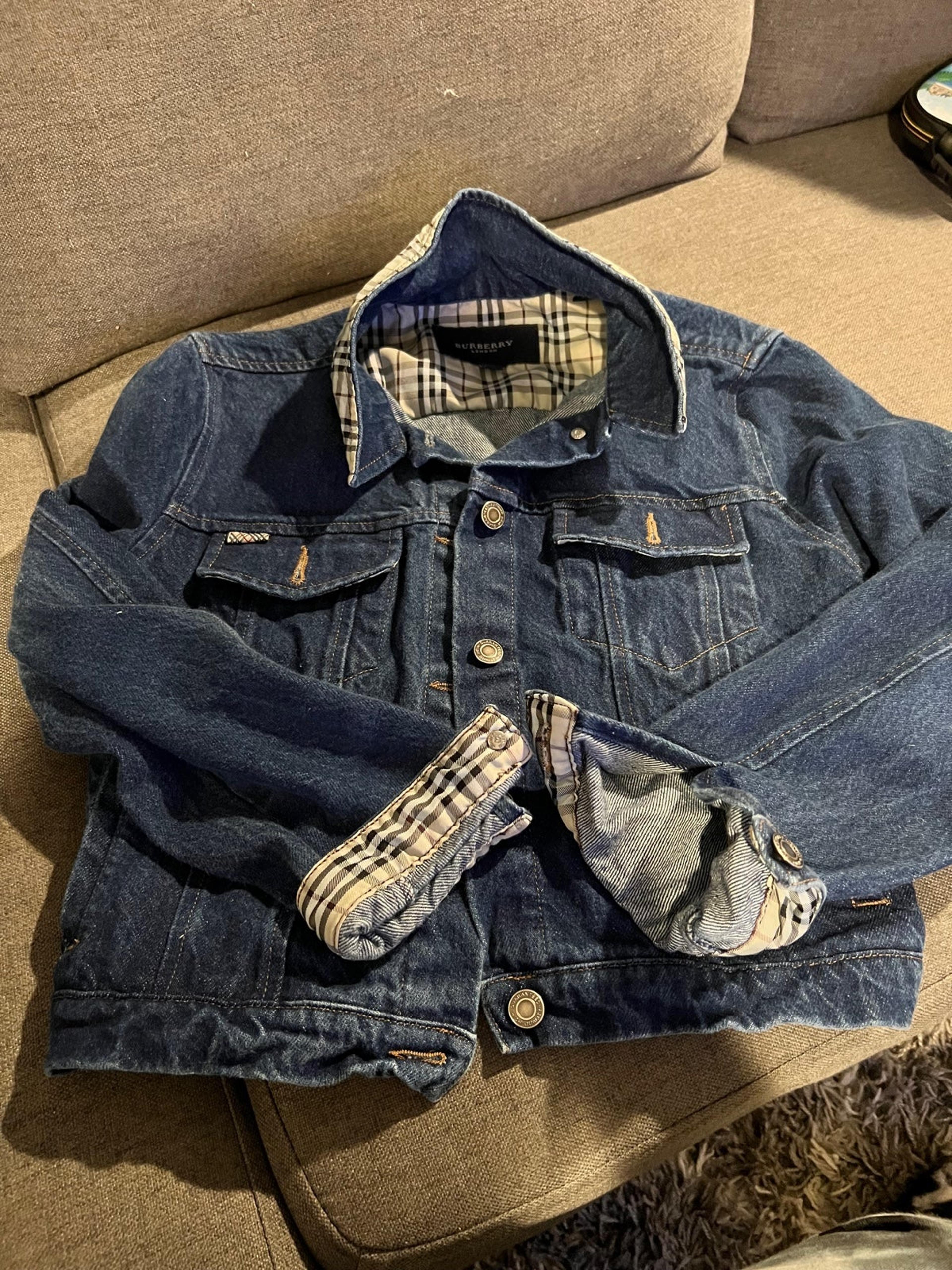 Burberry london denim jacket Clearance