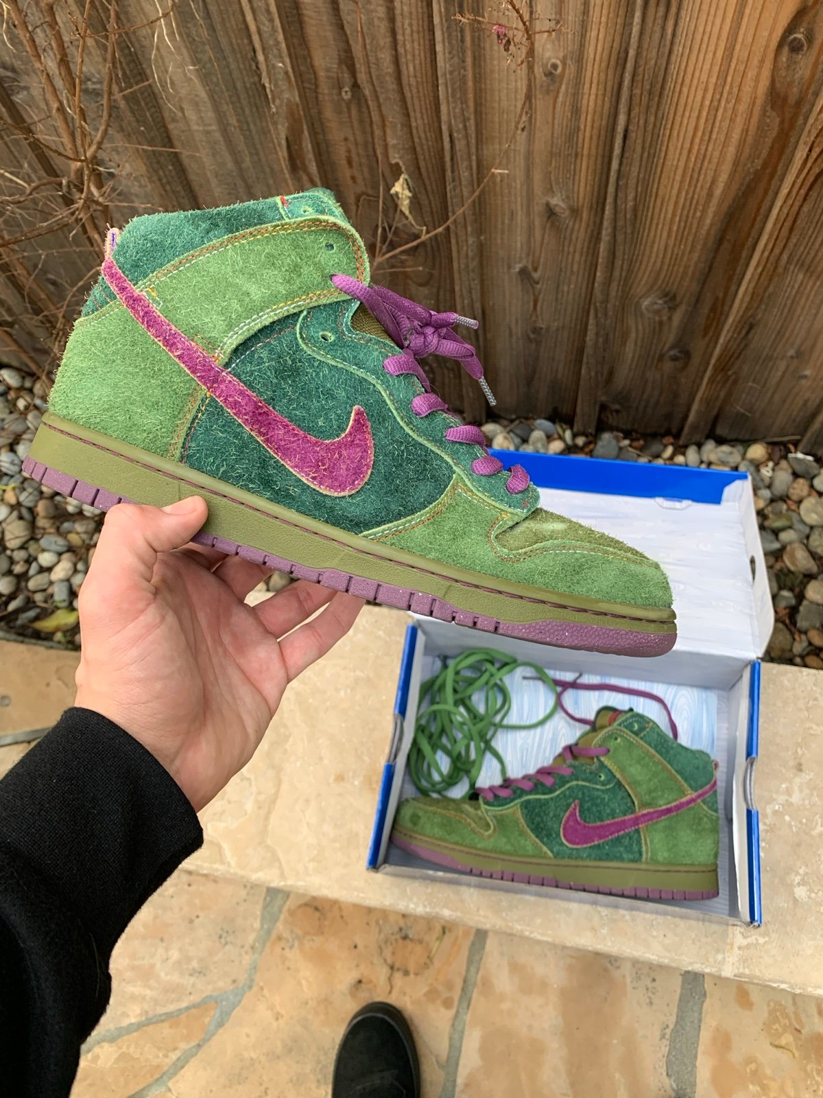 Nike SB Dunk High “Skunk” size 11