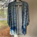 Soma COOL NIGHTS Kimono Pajama Wrap Folklore Bdr Royal