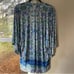 Soma COOL NIGHTS Kimono Pajama Wrap Folklore Bdr Royal