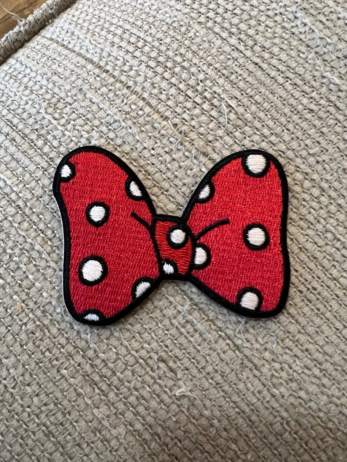 Stoney Clover Lane Disney Fable Minnie Mouse Bow Patch