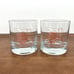 Set of 2, Palm Beach Gardens 1989 Fire Chiefs Association Florida Whisky Glass