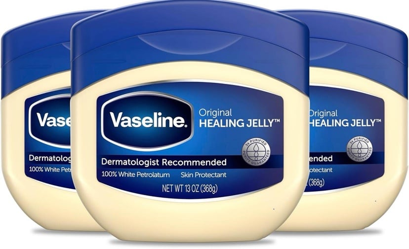 Vaseline Petroleum Jelly Original Provides Dry Skin Relief (3 PACK) new