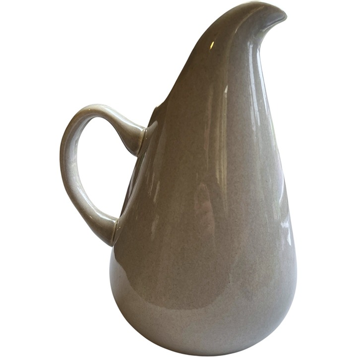 1939-1959 Russel Wright Ceramic Light Grey/Beige Pitcher, Steubenville, Ohio