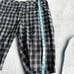 EP Pro Wen’s Black, Beige & White Plaid Bermuda Golf Shorts