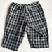 EP Pro Wen’s Black, Beige & White Plaid Bermuda Golf Shorts
