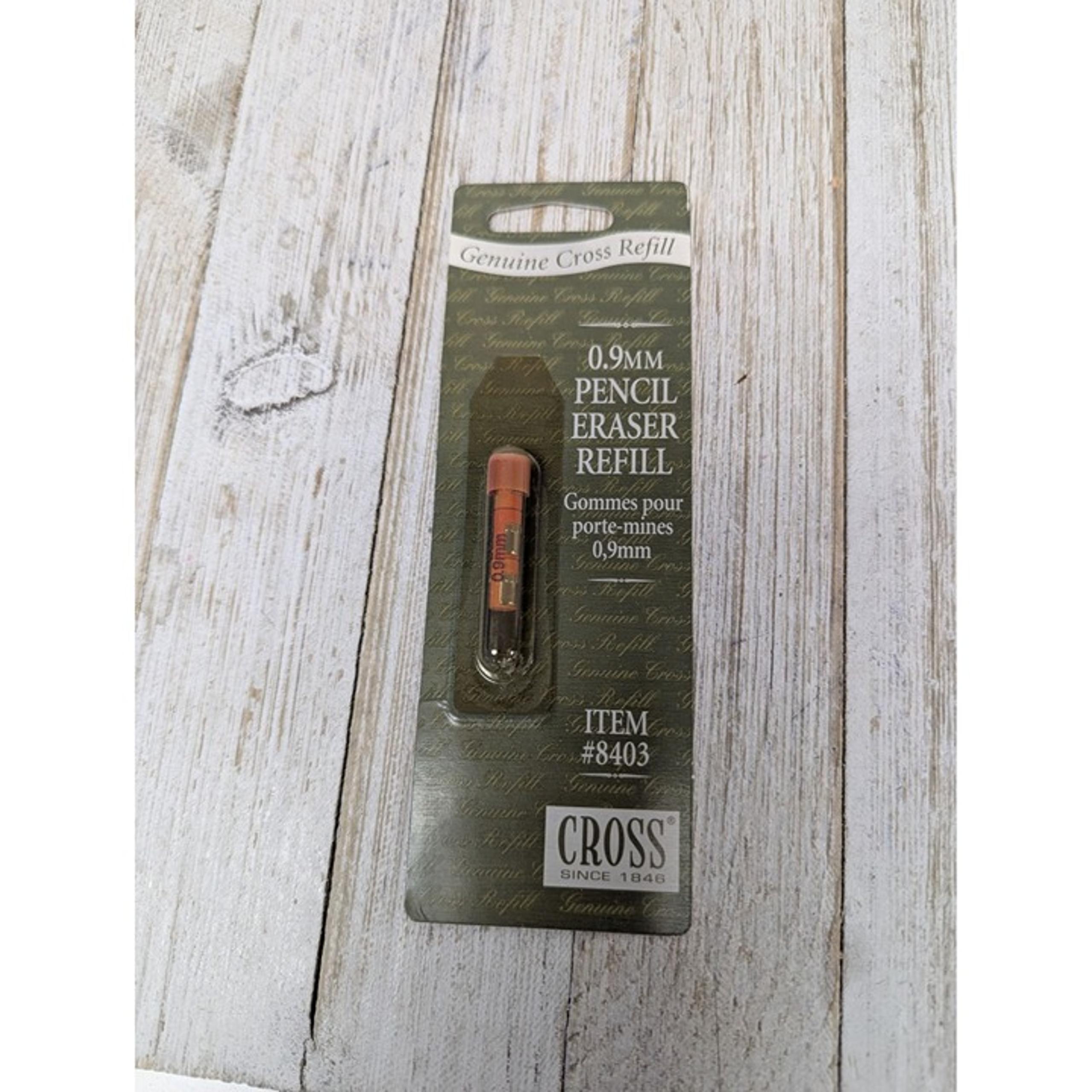 Replacement Erasers for Genuine Cross 0.9 Pencil Eraser Refill #8403