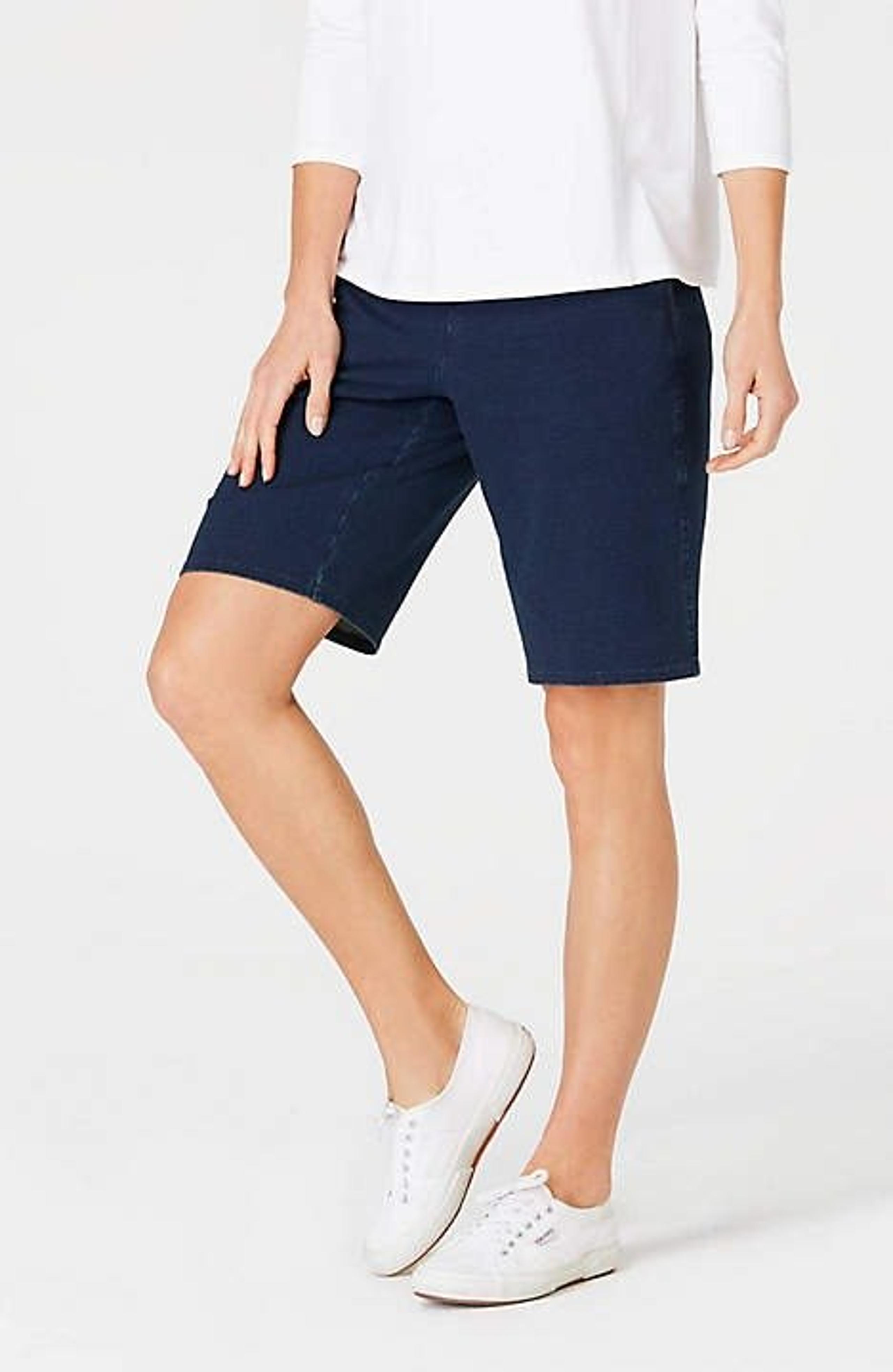 NWOT J Jill Womens Linen Bermuda Shorts