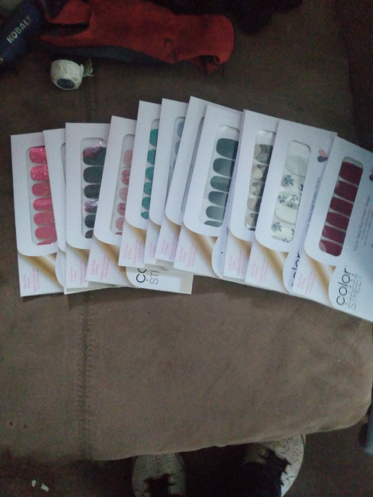 Color street nail strips