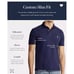 Polo Ralph Lauren Men's Size L Classic Blue Custom Slim Fit S Sleeve Shirt NWT