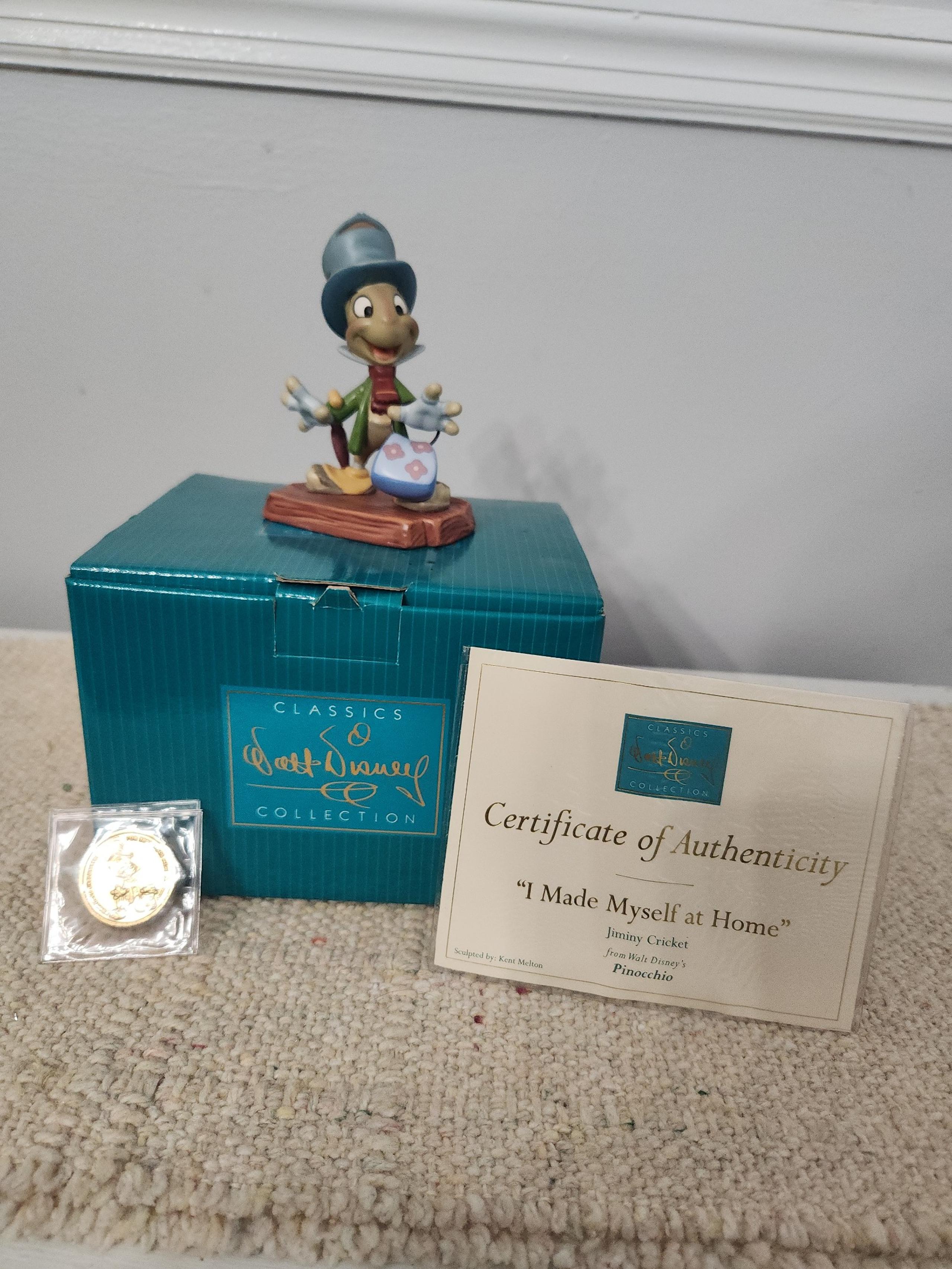 WDCC Jiminy Cricket "I Made Myself at Home" - Disney