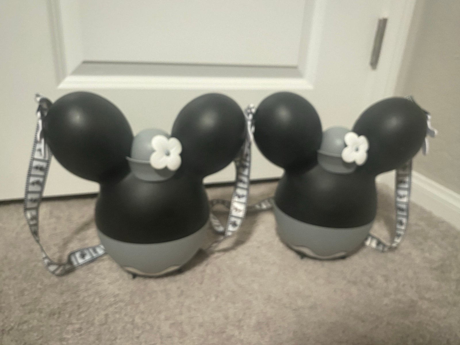 Disney Popcorn Buckets - Steam Boat Willie & Minnie Mouse