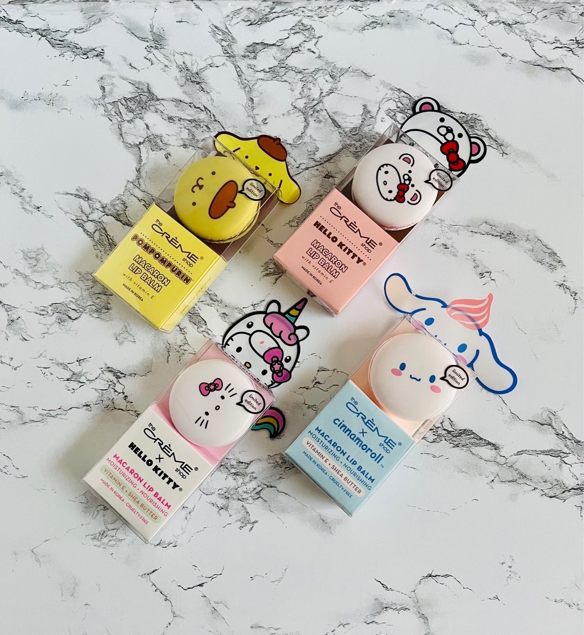 CRÈME X HELLO KITTY MACARON SET - LIMITED EDITION