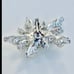 Whimsical Winter Enesco Jewelry Box Gift Set Aurora Borealis Necklace + Brooch