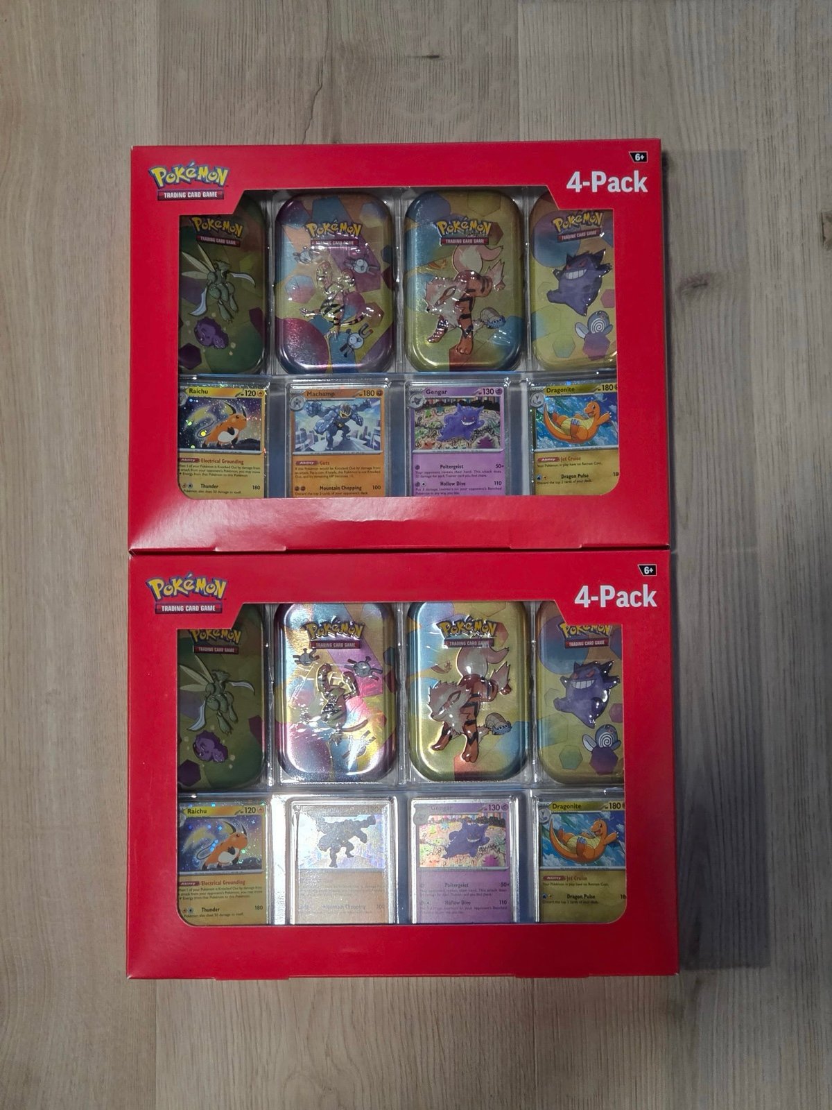 Pokemon 151 4 pack tins