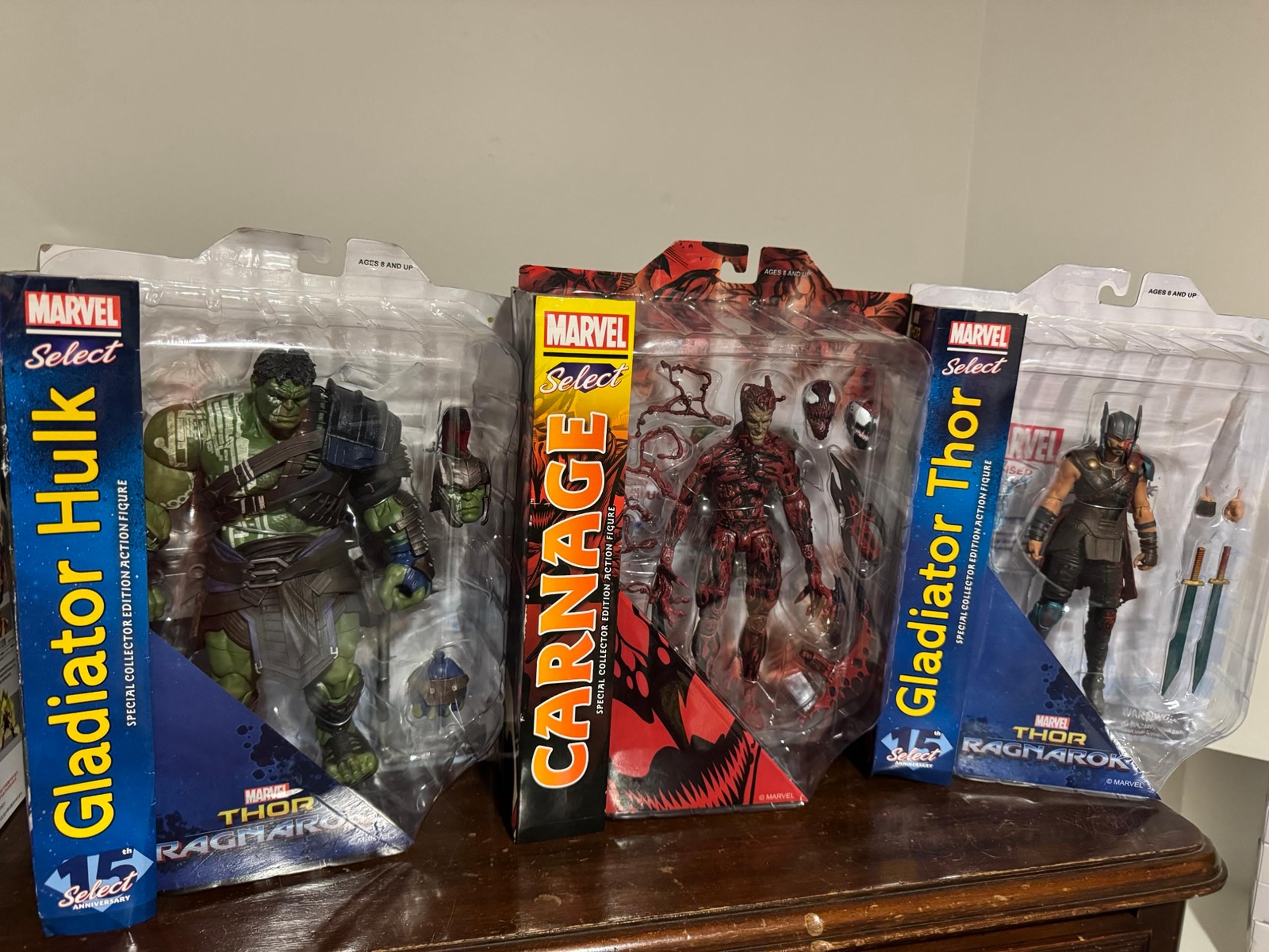 Marvel diamond select Thor hulk carnage