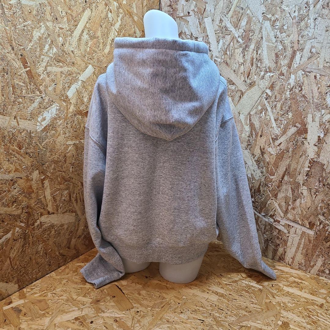 高品質 THE NORTH FACE NTW62233 Short Hoodie Gray XL トップス
