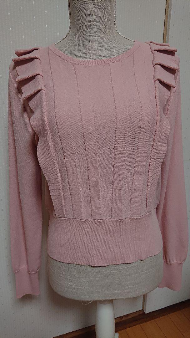 ♥️ANAYI♥️2024♥️Autumn Purchase♥️Sweater with Cute Frills♥️Size 38