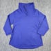 Soft Surroundings Pullover Womens Medium Blue Oversized Chic Lagenlook Tunic